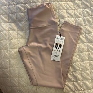 Alo 7/8 high-waist airlift leggings, NWT, XS, dusty pink